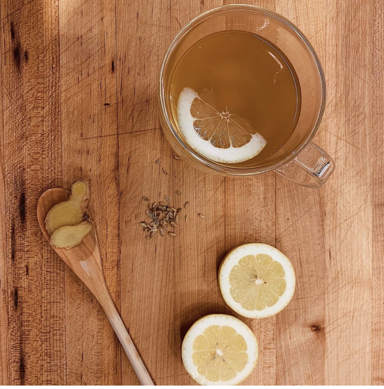 Ginger Fennel Digestion Tea