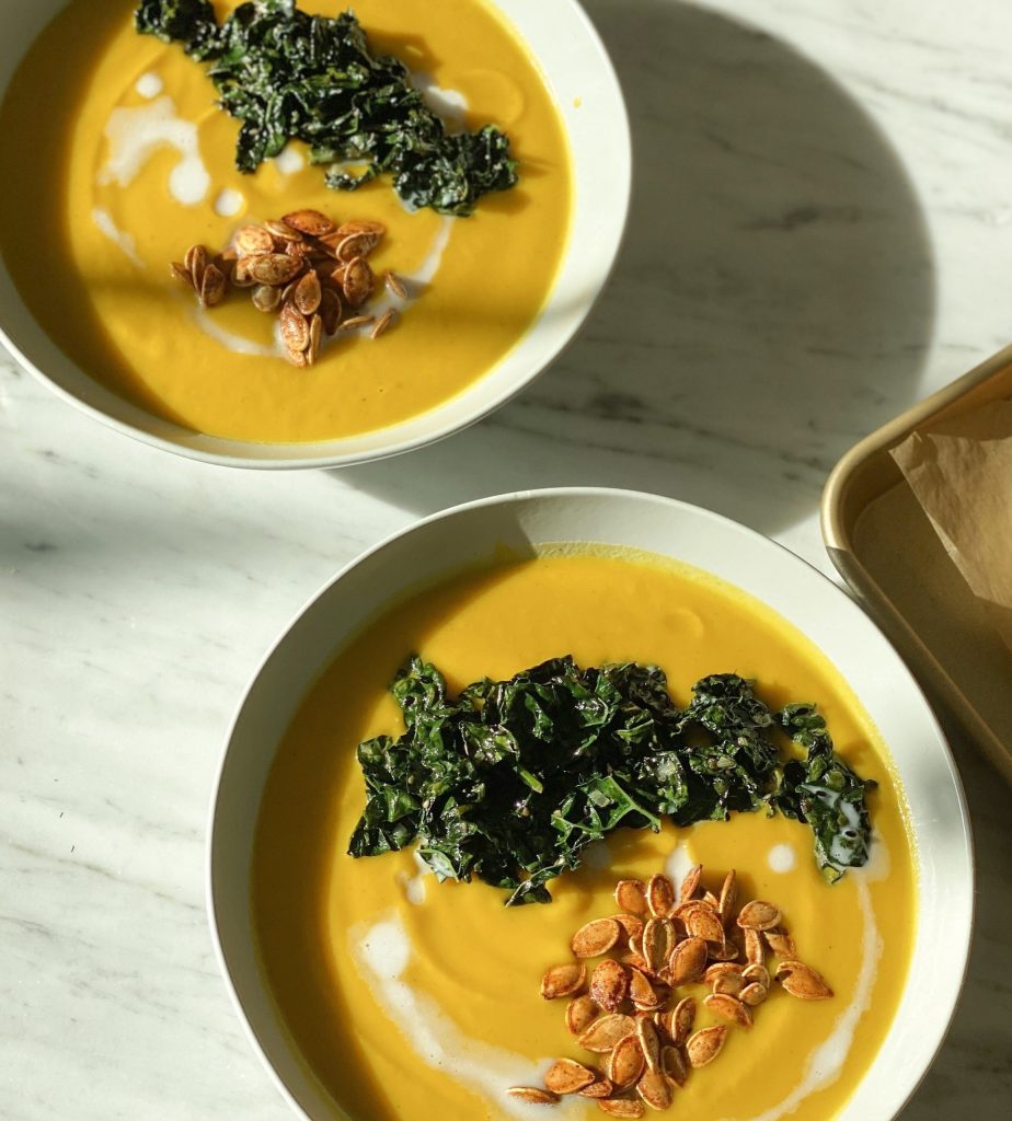 Healthy Holiday Pumpkin Soup Shayna's Kitchen