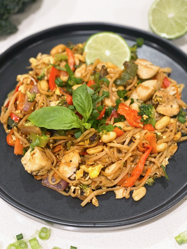 Homemade Veggie Pad Thai | Shayna's Kitchen