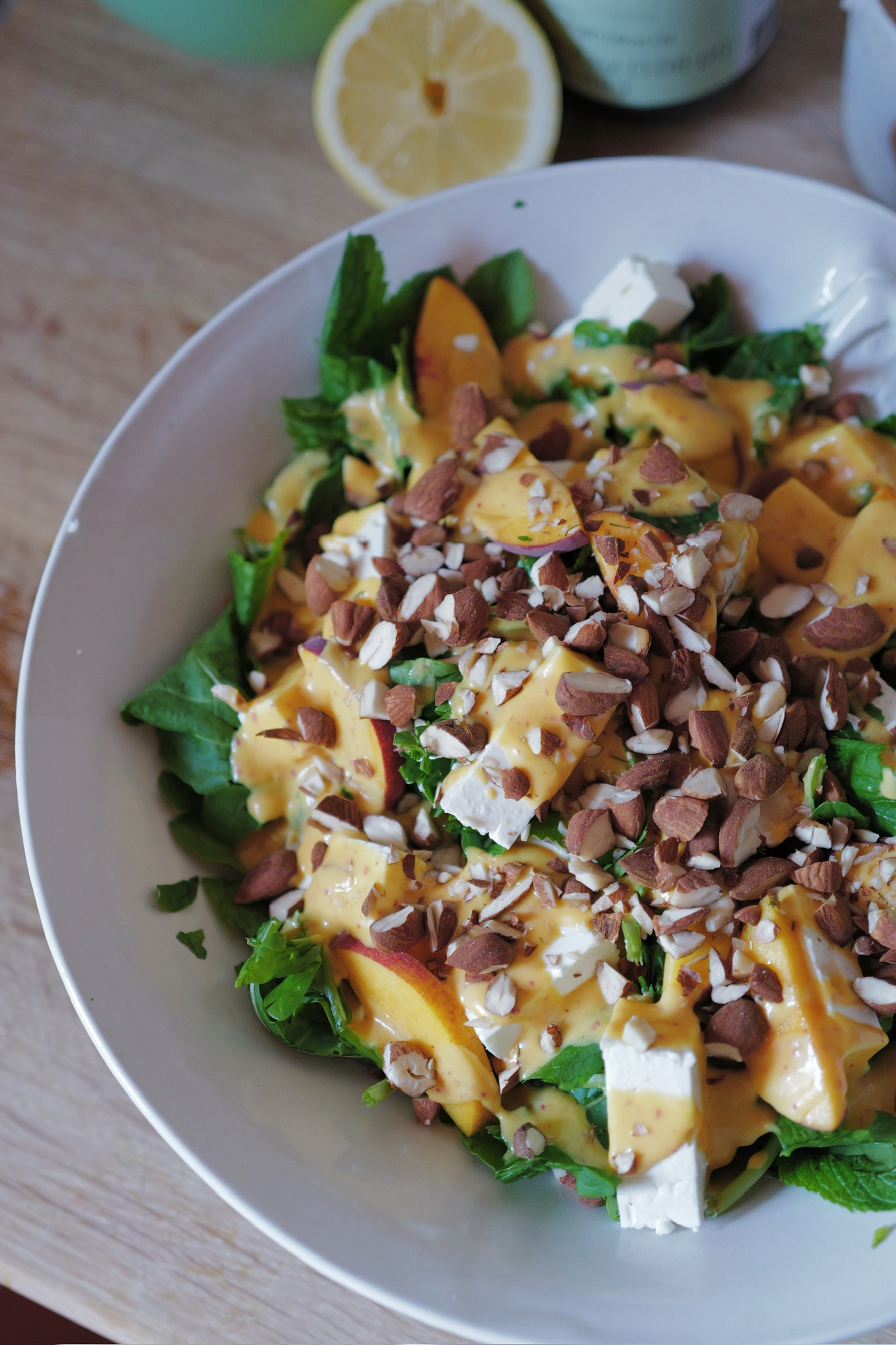 Sun-Ripened Peach & Ginger Dressing