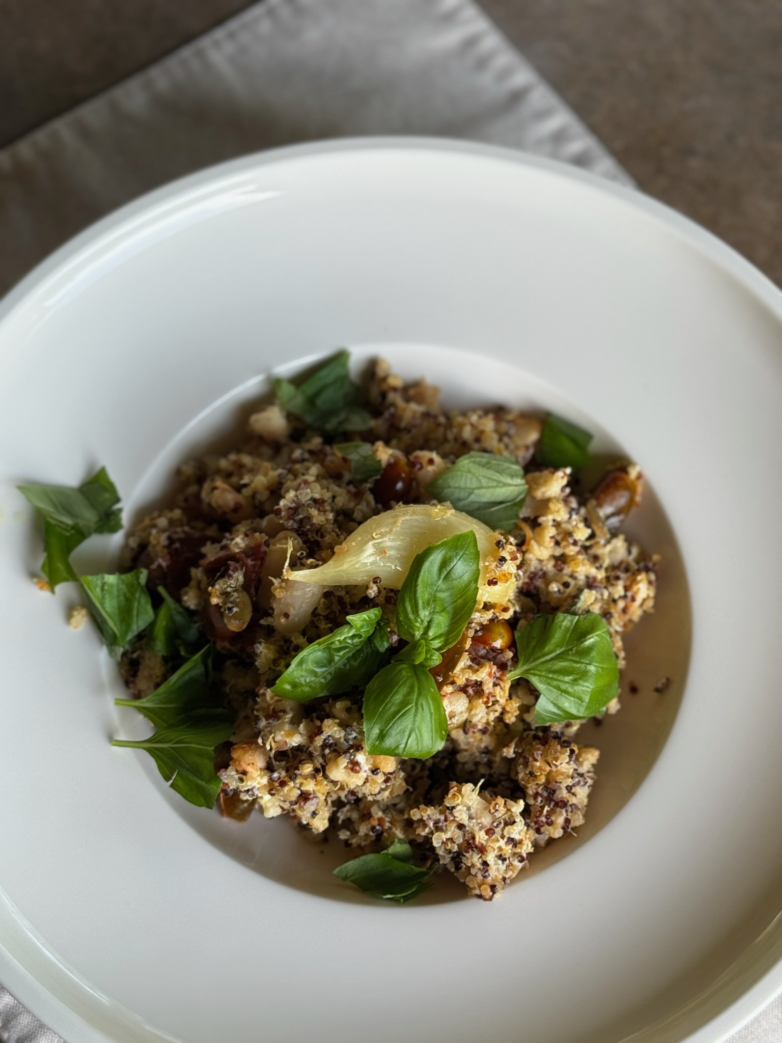 One-Pan Summer Quinoa Bake