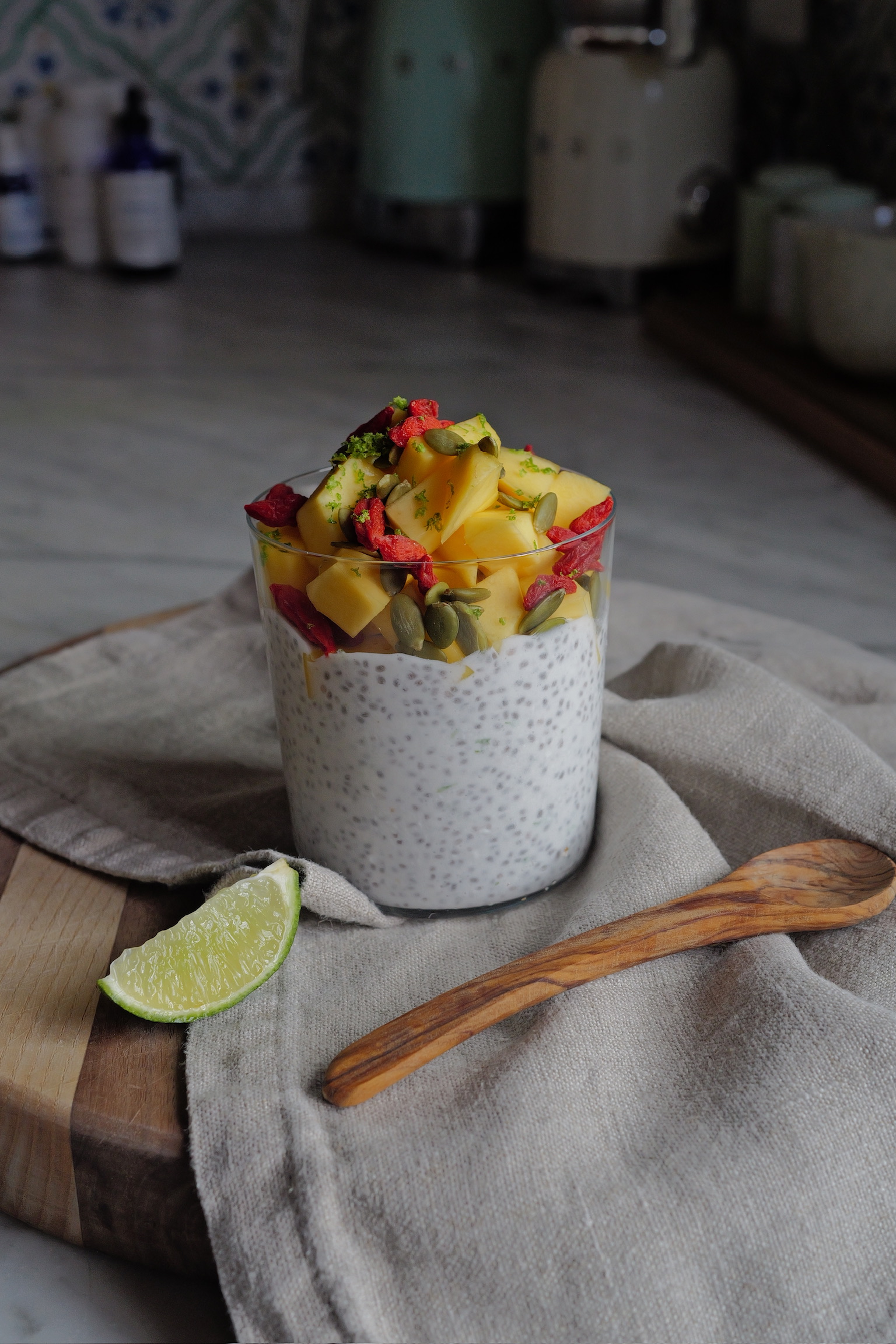 Tropical Mango and Coconut Digestive Bowl